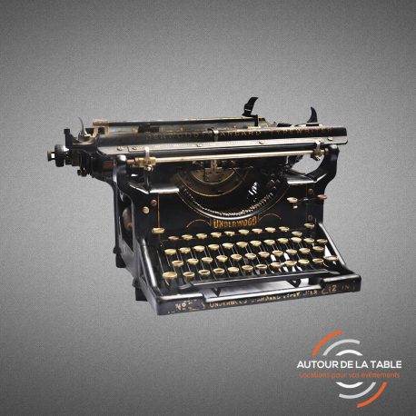 Louer une machine à écrire vintage location de matériel de décoration
