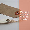 Marque place / Nom de table