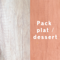 Pack PLAT / DESSERT