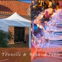 Tonnelles et Repas à table